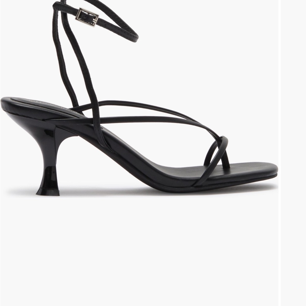 Jeffrey Campbell Black Strappy Heels